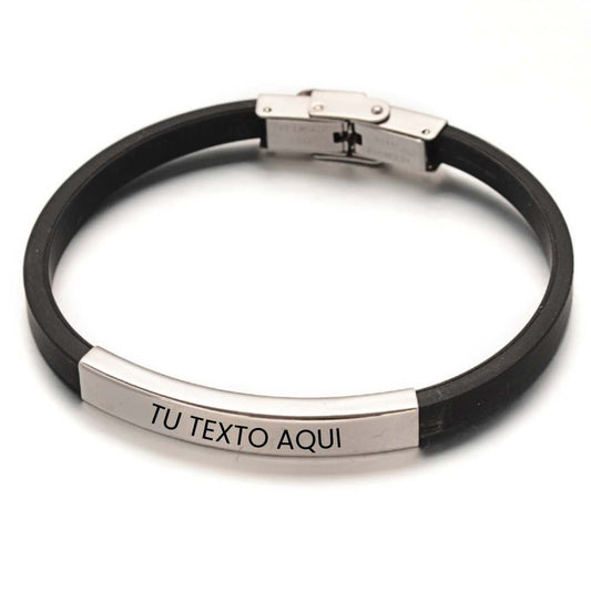 pulsera personalizada con texto