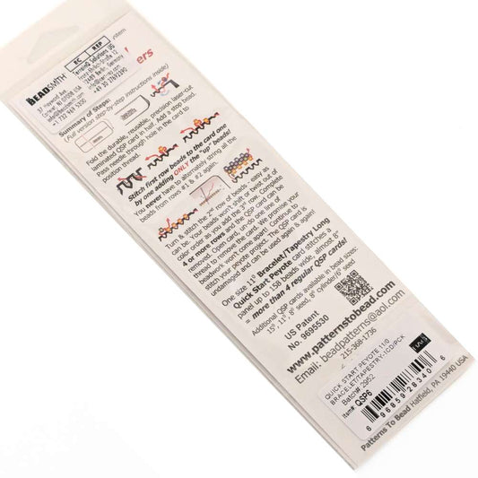 quick start peyote card Miyuki