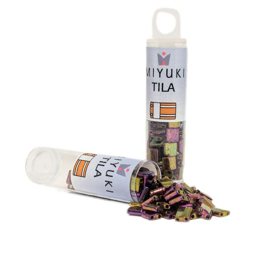 Miyuki Tila 301 - Rose Gold Luster - Tube 7.2gr.