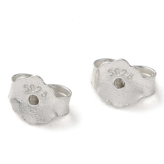 trasera para pendientes de plata de ley 925