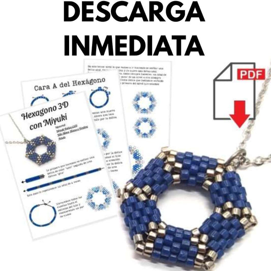 3D Hexagon Pattern - PDF download now