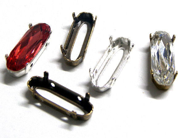 ENGASTES 4161 15x5mm -  - Crystaldreams Abalorios