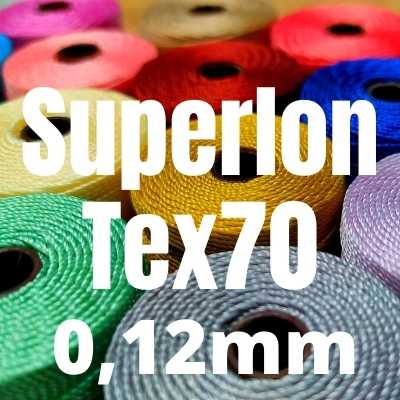 HILO SUPERLON TEX 70 0,12mm -  - Crystaldreams Abalorios