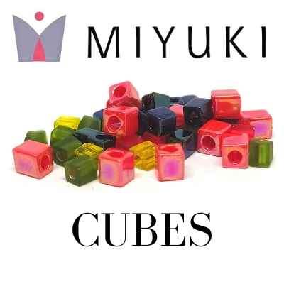 MIYUKI - CUBOS -  - Crystaldreams Abalorios