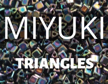 MIYUKI TRIANGULOS 10/0 -  - Crystaldreams Abalorios