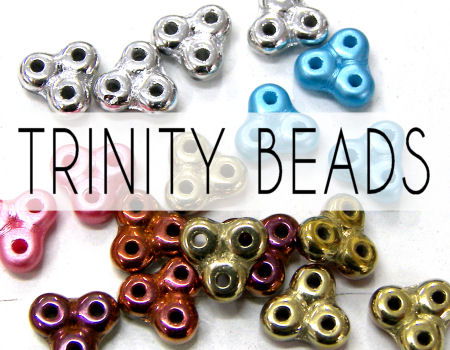 TRINITY BEADS -  - Crystaldreams Abalorios