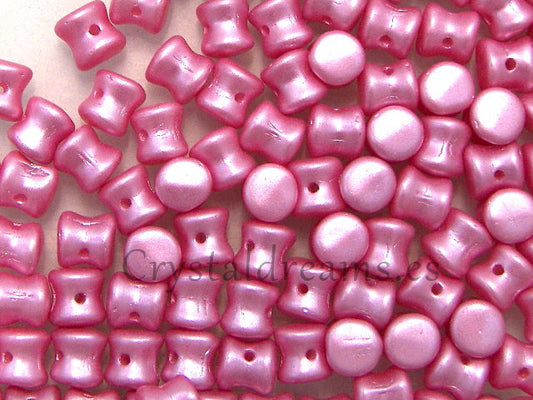 10 Cuentas Pellet by Preciosa™ 4x6mm Pastel Pink -  - Crystaldreams Abalorios