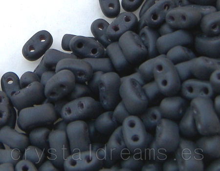 10 gr. Bi-Bo Beads - Jet Matte -  - Crystaldreams Abalorios