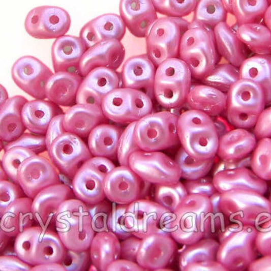 10 gr Superduo® 2,5x5mm Ag:0,8mm  PASTEL PINK -  - Crystaldreams Abalorios