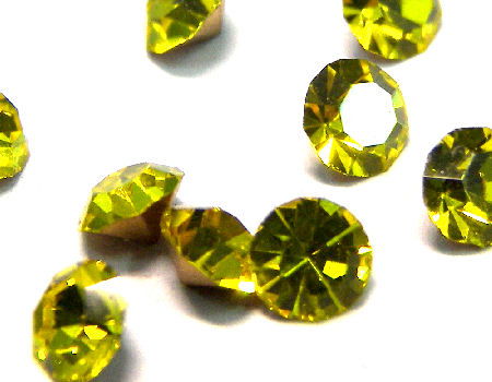 10 x Chaton Preciosa® MAXIMA - PP15 - 2,10mm - Citrine -  - Crystaldreams Abalorios