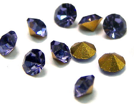 10 x Chaton Preciosa® MAXIMA - PP15 - 2,10mm - Tanzanite -  - Crystaldreams Abalorios