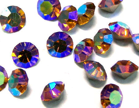 10 x Chaton Preciosa® MAXIMA - PP31 - 3,90mm - Topaz AB -  - Crystaldreams Abalorios