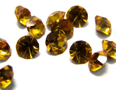 10 x Chaton Preciosa® MAXIMA - SS20 - 4,70mm - Topaz -  - Crystaldreams Abalorios