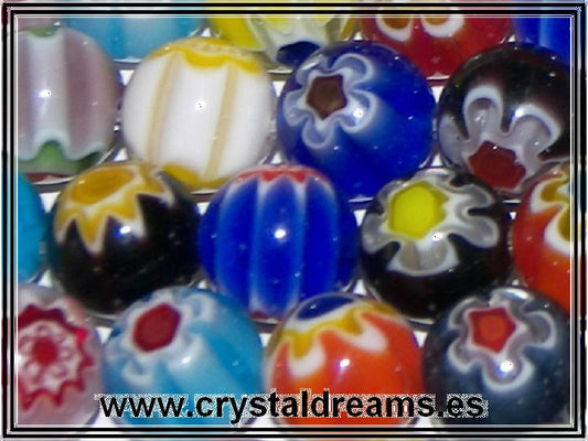 10 x Murano Bolas 12mm Mix -  - Crystaldreams Abalorios