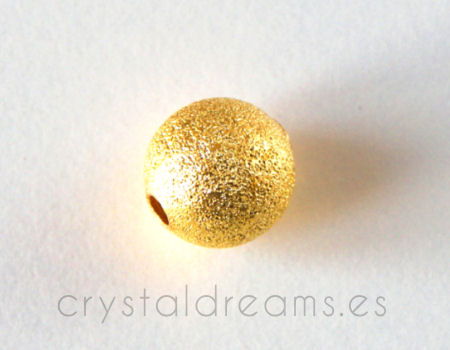 10x Cuentas metalicas -Doradas - 4mm -  - Crystaldreams Abalorios