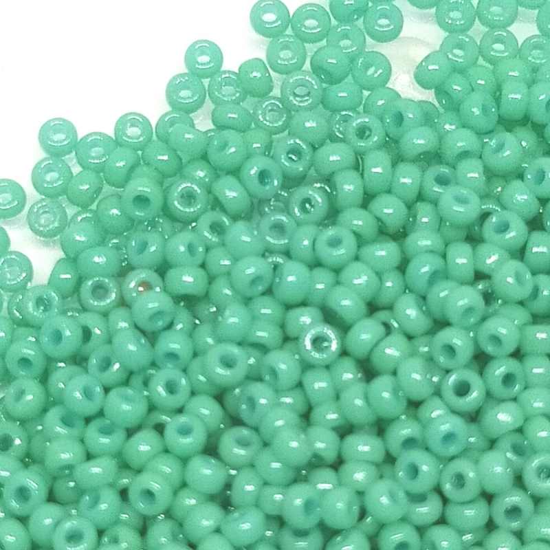 11/0 MIYUKI - rocalla - Duracoat Opaque Sea Opal - 1gr. -  - Crystaldreams Abalorios