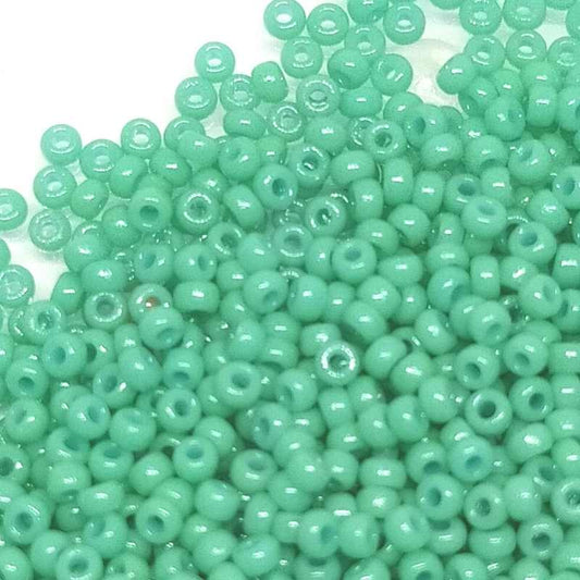 11/0 MIYUKI - rocalla - Duracoat Opaque Sea Opal - 1gr. -  - Crystaldreams Abalorios