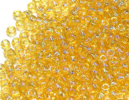 11/0 MIYUKI - rocalla - Light Topaz AB - 1gr. -  - Crystaldreams Abalorios