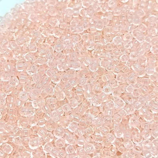 11/0 MIYUKI - rocalla - Transparent Light Tea Rose - 1 gr. -  - Crystaldreams Abalorios