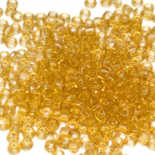 11/0 MIYUKI - rocalla - Transparent Light Topaz - 1 gr. -  - Crystaldreams Abalorios