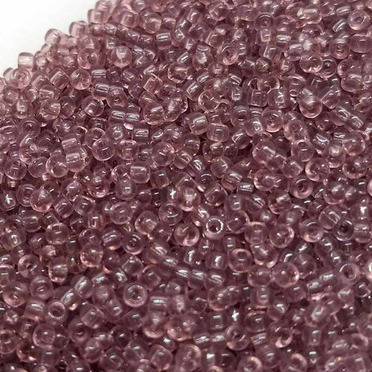 11/0 MIYUKI - rocalla - Transparent Lt. Amethyst - 1 gr. -  - Crystaldreams Abalorios
