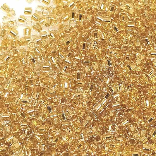 11/0 MIYUKI delica - 24 Kt. Gold Lined - DB033 - 1 gr. -  - Crystaldreams Abalorios