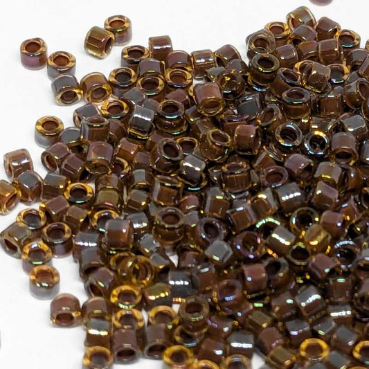 11/0 MIYUKI delica - Amber Topaz Lined - 1gr. - DB287 -  - Crystaldreams Abalorios