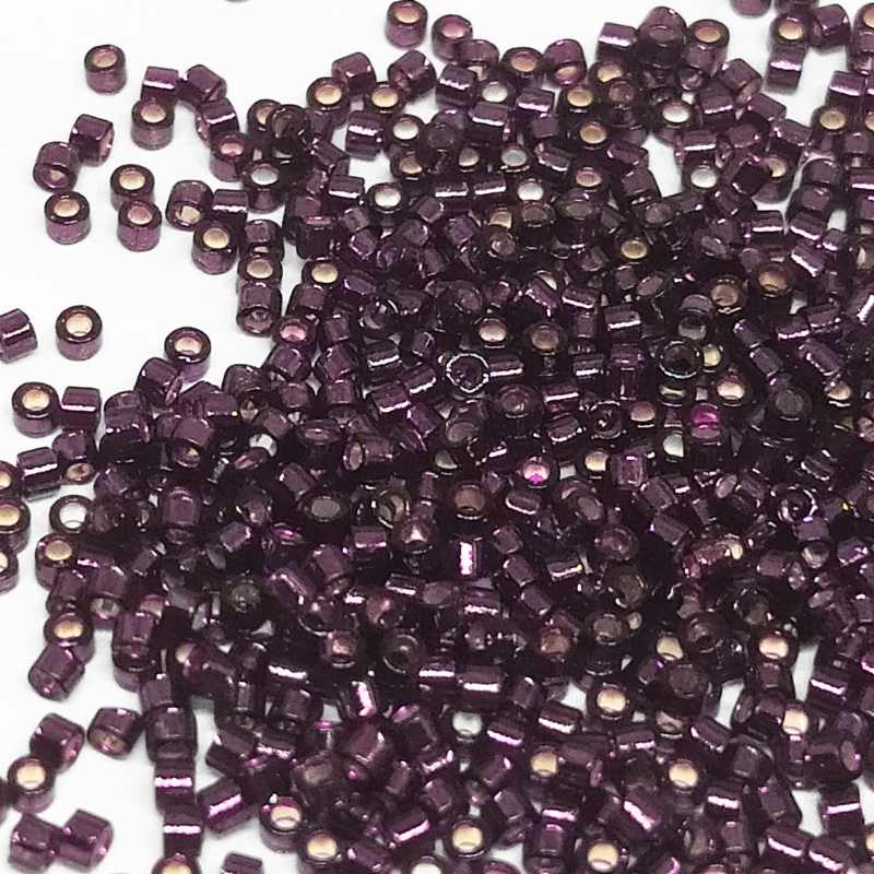 11/0 MIYUKI delica - Amethyst Silver Lined - 1gr. - DB611 -  - Crystaldreams Abalorios