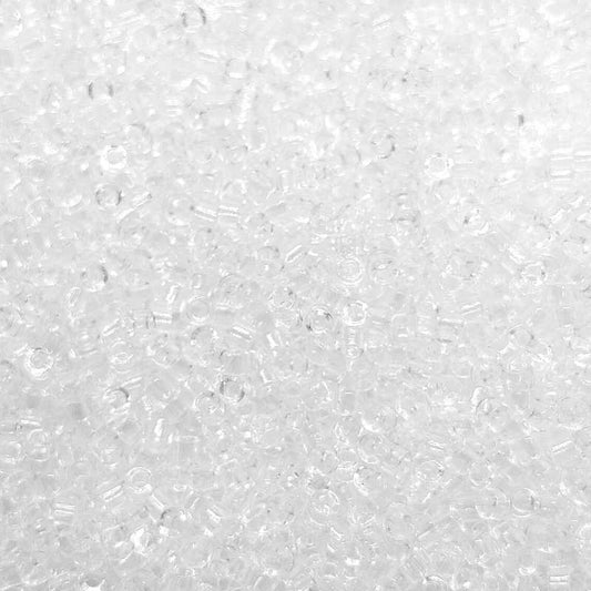 11/0 MIYUKI delica - Crystal - 1gr. DB141 -  - Crystaldreams Abalorios