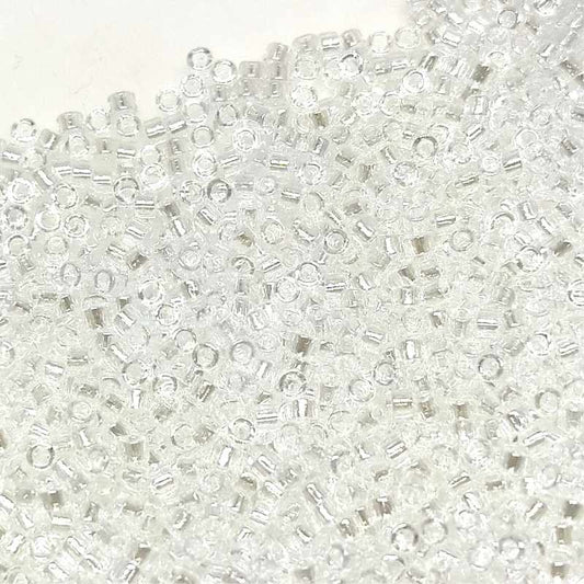 11/0 MIYUKI delica - Crystal Luster - DB050 - 1gr. -  - Crystaldreams Abalorios