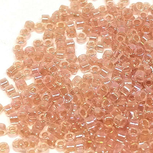 11/0 MIYUKI delica - Crystal Peach AB - DB054 - 1gr. -  - Crystaldreams Abalorios