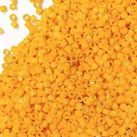 11/0 MIYUKI delica - Duracoat Opaque Light Squash - 1gr. DB2103 -  - Crystaldreams Abalorios