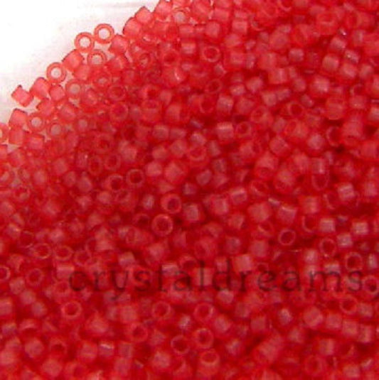 11/0 MIYUKI delica - Dyed Matte Transp. Salmon - 1gr. - DB779 -  - Crystaldreams Abalorios