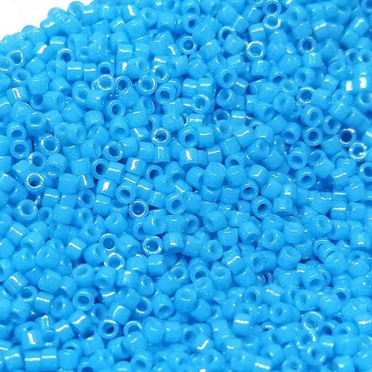 11/0 MIYUKI delica - Dyed Opaque Capri Blue - 1gr. - DB659 -  - Crystaldreams Abalorios