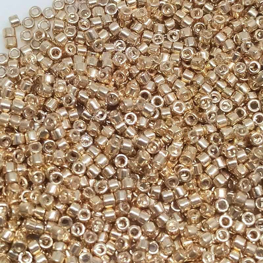 11/0 MIYUKI delica - Galvanized Champagne - 1gr. - DB433 -  - Crystaldreams Abalorios