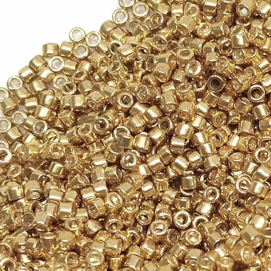 11/0 MIYUKI delica - Galvanized Gold - 1gr.  - DB410 -  - Crystaldreams Abalorios