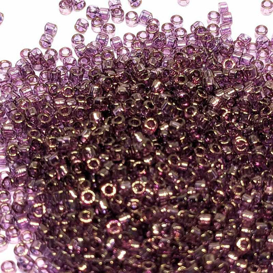 11/0 MIYUKI delica - Golden Luster Amethyst - DB108 - 1gr. -  - Crystaldreams Abalorios