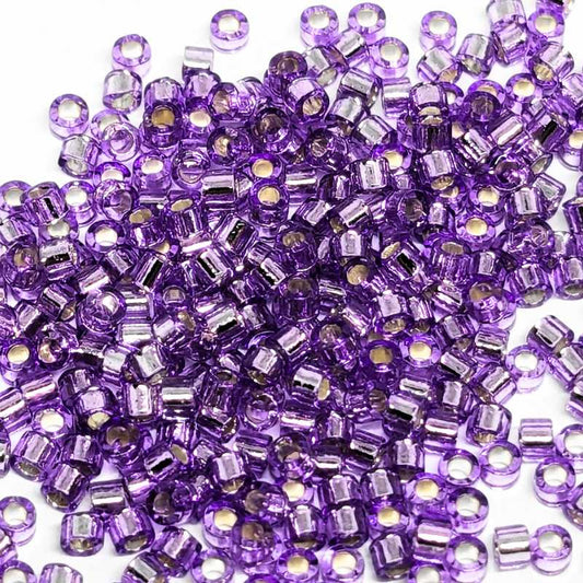 11/0 MIYUKI delica - Lavender Argent Lined - 1gr. -  - Crystaldreams Abalorios