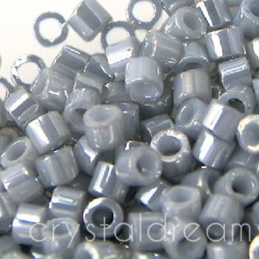 11/0 MIYUKI delica - Light Grey - 1gr. DB252 -  - Crystaldreams Abalorios