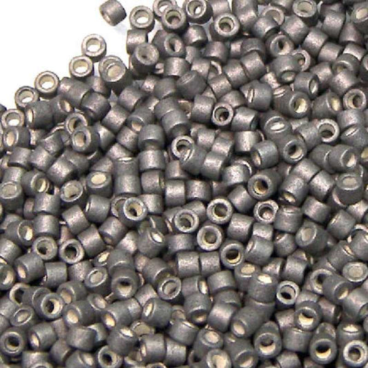 11/0 MIYUKI delica - Matte Graphite - 1gr. - DB1175 -  - Crystaldreams Abalorios