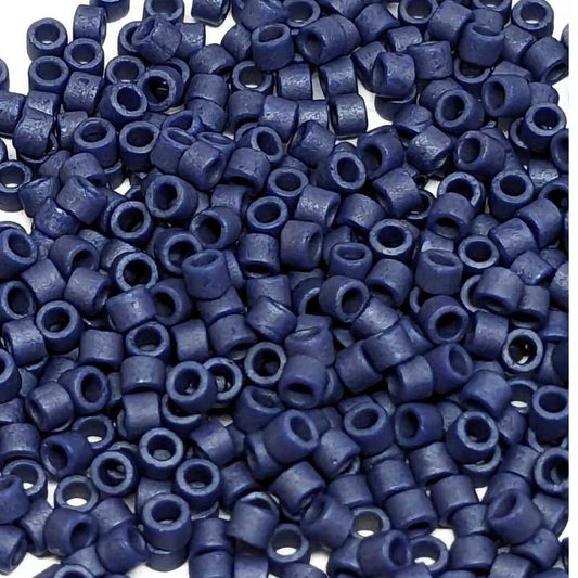 11/0 MIYUKI delica - Matte Royal Blue - 1gr. - DB377 -  - Crystaldreams Abalorios