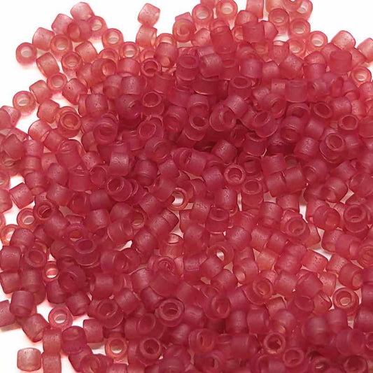 11/0 MIYUKI delica - Matte Transparent Fuchsia - 1gr. DB778 -  - Crystaldreams Abalorios