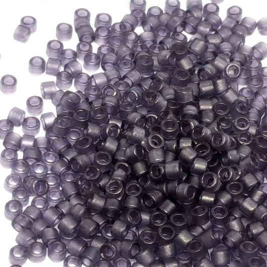 11/0 MIYUKI delica - Matte Trasp. Dried Lavender - 1gr. - DB386 -  - Crystaldreams Abalorios