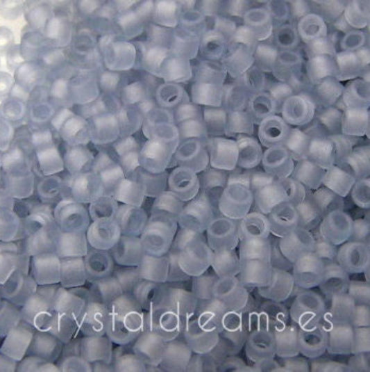 11/0 MIYUKI delica - Matte Trasp. Shadow Grey - 1gr. - DB381 -  - Crystaldreams Abalorios
