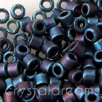 11/0 MIYUKI delica - Metallic Matte Blue Iris - 1gr. - DB325 -  - Crystaldreams Abalorios