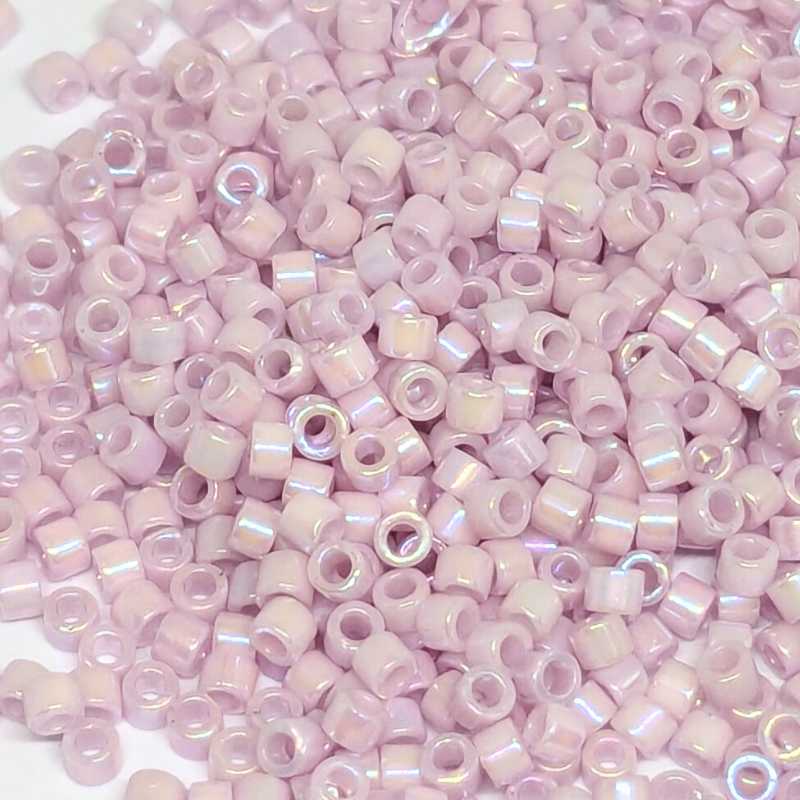 11/0 MIYUKI delica - Opal Pale Rose - 1gr. DB1504 -  - Crystaldreams Abalorios
