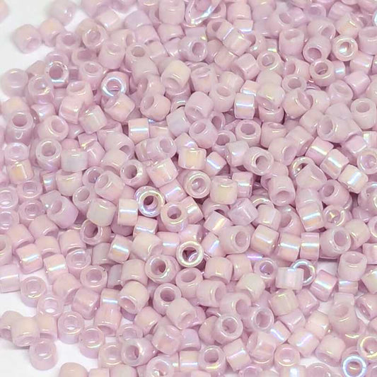 11/0 MIYUKI delica - Opal Pale Rose - 1gr. DB1504 -  - Crystaldreams Abalorios