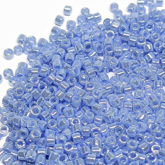 11/0 MIYUKI delica - Opaque Agate Blue Luster 1gr. - DB1568 -  - Crystaldreams Abalorios