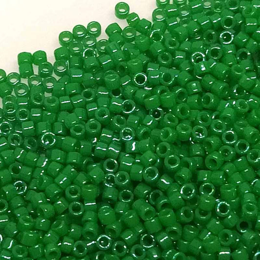 11/0 MIYUKI delica - Opaque Kelly Green - 1gr. - DB655 -  - Crystaldreams Abalorios