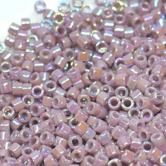 11/0 MIYUKI delica  - Opaque Lilac AB - 1gr. - DB158 -  - Crystaldreams Abalorios